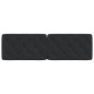 vidaXL Cabecero de cama acolchado terciopelo negro 160 cm vidaXL Cabecero de cama acolchado terciopelo negro 160 cm