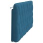 vidaXL Cabecero de cama acolchado terciopelo azul 160 cm vidaXL Cabecero de cama acolchado terciopelo azul 160 cm