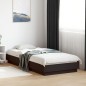 vidaXL Estructura de cama madera de ingeniería negra 100x200 cm vidaXL Estructura de cama madera de ingeniería negra 100x200 cm