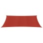 vidaXL Toldo de vela rojo HDPE 160 g/m² 2x4,5 m vidaXL Toldo de vela rojo HDPE 160 g/m² 2x4,5 m