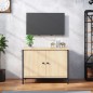 vidaXL Mueble de TV madera contrachapada roble Sonoma 60x35x45 cm vidaXL Mueble de TV madera contrachapada roble Sonoma 60x35x45 cm