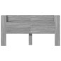 vidaXL Cabecero de cama con LED gris Sonoma 200x16,5x103,5 cm vidaXL Cabecero de cama con LED gris Sonoma 200x16,5x103,5 cm