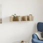 vidaXL Mueble de pared madera de ingeniería roble Sonoma 75x18x16,5 cm vidaXL Mueble de pared madera de ingeniería roble Sonoma 75x18x16,5 cm