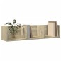 vidaXL Mueble de pared madera de ingeniería roble Sonoma 75x18x16,5 cm vidaXL Mueble de pared madera de ingeniería roble Sonoma 75x18x16,5 cm