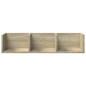 vidaXL Mueble de pared madera de ingeniería roble Sonoma 75x18x16,5 cm vidaXL Mueble de pared madera de ingeniería roble Sonoma 75x18x16,5 cm