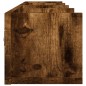 vidaXL Muebles de pared 2 unidades roble ahumado 99x18x16,5 cm vidaXL Muebles de pared 2 unidades roble ahumado 99x18x16,5 cm