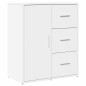 vidaXL Aparador de madera de ingeniería blanco 60x31x70 cm vidaXL Aparador de madera de ingeniería blanco 60x31x70 cm