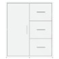 vidaXL Aparador de madera de ingeniería blanco 60x31x70 cm vidaXL Aparador de madera de ingeniería blanco 60x31x70 cm