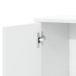 vidaXL Aparador de madera de ingeniería blanco 60x31x70 cm vidaXL Aparador de madera de ingeniería blanco 60x31x70 cm