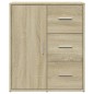 vidaXL Aparador de madera de ingeniería roble Sonoma 60x31x70 cm vidaXL Aparador de madera de ingeniería roble Sonoma 60x31x70 cm