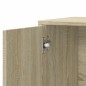 vidaXL Aparador de madera de ingeniería roble Sonoma 60x31x70 cm vidaXL Aparador de madera de ingeniería roble Sonoma 60x31x70 cm