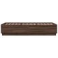 vidaXL Estructura de cama madera de ingeniería roble marrón 90x200 cm vidaXL Estructura de cama madera de ingeniería roble marrón 90x200 cm