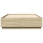 vidaXL Estructura de cama madera de ingeniería roble Sonoma 160x200 cm vidaXL Estructura de cama madera de ingeniería roble Sonoma 160x200 cm