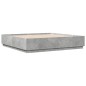 vidaXL Estructura de cama madera de ingeniería gris hormigón 180x200cm vidaXL Estructura de cama madera de ingeniería gris hormigón 180x200cm
