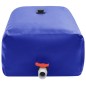 vidaXL Depósito de agua plegable con grifo PVC 100 l