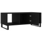 vidaXL Mesa de centro madera contrachapada negro 102x50x40 cm vidaXL Mesa de centro madera contrachapada negro 102x50x40 cm