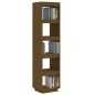 vidaXL Estantería/divisor de espacios pino marrón miel 80x30x167,4 cm vidaXL Estantería/divisor de espacios pino marrón miel 80x30x167,4 cm