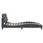 vidaXL Estructura cama con cabecero terciopelo gris oscuro 140x190 cm vidaXL Estructura cama con cabecero terciopelo gris oscuro 140x190 cm