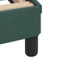 vidaXL Estructura de cama con luces terciopelo verde oscuro 140x200 cm vidaXL Estructura de cama con luces terciopelo verde oscuro 140x200 cm