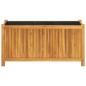 vidaXL Jardinera con forro madera maciza de acacia 99,5x38x50 cm vidaXL Jardinera con forro madera maciza de acacia 99,5x38x50 cm