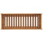 vidaXL Jardinera con forro madera maciza de acacia 99,5x38x50 cm vidaXL Jardinera con forro madera maciza de acacia 99,5x38x50 cm
