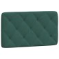 vidaXL Cama con colchón terciopelo verde oscuro 90x200 cm vidaXL Cama con colchón terciopelo verde oscuro 90x200 cm