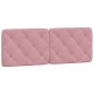 vidaXL Cama con colchón terciopelo rosa 140x200 cm vidaXL Cama con colchón terciopelo rosa 140x200 cm