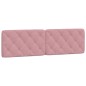vidaXL Cama con colchón terciopelo rosa 180x200 cm vidaXL Cama con colchón terciopelo rosa 180x200 cm