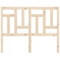vidaXL Cabecero de cama madera maciza de pino 125,5x4x100 cm vidaXL Cabecero de cama madera maciza de pino 125,5x4x100 cm