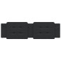 vidaXL Cabecero de cama acolchado cuero sintético negro 180 cm vidaXL Cabecero de cama acolchado cuero sintético negro 180 cm