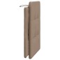 vidaXL Cabecero de cama acolchado cuero sintético capuchino 80 cm vidaXL Cabecero de cama acolchado cuero sintético capuchino 80 cm