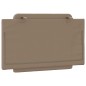 vidaXL Cabecero de cama acolchado cuero sintético capuchino 80 cm vidaXL Cabecero de cama acolchado cuero sintético capuchino 80 cm