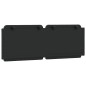 vidaXL Cabecero de cama acolchado cuero sintético negro 120 cm vidaXL Cabecero de cama acolchado cuero sintético negro 120 cm