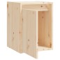vidaXL Armario de pared de madera maciza de pino 30x30x40 cm vidaXL Armario de pared de madera maciza de pino 30x30x40 cm