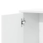 vidaXL Aparador de madera de ingeniería blanco 60x31x70 cm vidaXL Aparador de madera de ingeniería blanco 60x31x70 cm