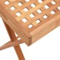 vidaXL Mesa bandeja plegable madera maciza nogal 52x36x56,5 cm vidaXL Mesa bandeja plegable madera maciza nogal 52x36x56,5 cm
