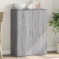 vidaXL Aparador de madera de ingeniería gris Sonoma 60x31x84 cm vidaXL Aparador de madera de ingeniería gris Sonoma 60x31x84 cm