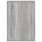 vidaXL Aparador de madera de ingeniería gris Sonoma 60x31x84 cm vidaXL Aparador de madera de ingeniería gris Sonoma 60x31x84 cm