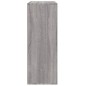 vidaXL Aparador de madera de ingeniería gris Sonoma 60x31x84 cm vidaXL Aparador de madera de ingeniería gris Sonoma 60x31x84 cm