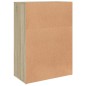 vidaXL Aparador de madera de ingeniería roble Sonoma 60x31x84 cm vidaXL Aparador de madera de ingeniería roble Sonoma 60x31x84 cm