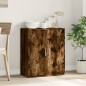 vidaXL Aparador de madera de ingeniería roble ahumado 79x38x80 cm vidaXL Aparador de madera de ingeniería roble ahumado 79x38x80 cm