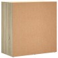 vidaXL Aparador de madera de ingeniería roble Sonoma 79x38x80 cm vidaXL Aparador de madera de ingeniería roble Sonoma 79x38x80 cm