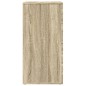 vidaXL Aparador de madera de ingeniería roble Sonoma 60x39x80 cm vidaXL Aparador de madera de ingeniería roble Sonoma 60x39x80 cm
