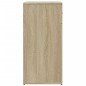 vidaXL Aparador de madera de ingeniería roble Sonoma 79x38x80 cm vidaXL Aparador de madera de ingeniería roble Sonoma 79x38x80 cm