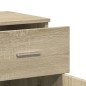 vidaXL Aparador de madera de ingeniería roble Sonoma 79x38x80 cm vidaXL Aparador de madera de ingeniería roble Sonoma 79x38x80 cm