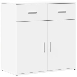 vidaXL Aparador de madera de ingeniería blanco 79x38x80 cm