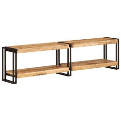 vidaXL Mueble de TV madera maciza de mango 160x30x40 cm