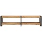 vidaXL Mueble de TV madera maciza de mango 160x30x40 cm