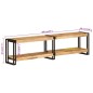 vidaXL Mueble de TV madera maciza de mango 160x30x40 cm
