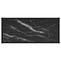 vidaXL Mesa de consola negro vidrio templado 80x35x75 cm vidaXL Mesa de consola negro vidrio templado 80x35x75 cm